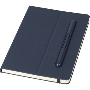 Skribi ballpoint pen and notebook set, Navy (Notebooks)