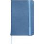 Soft feel notebook (approx. A5), light blue