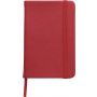 Soft feel notebook (approx. A5), red