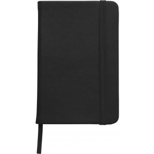 Soft feel notebook (approx. A6), black (Notebooks)