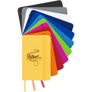 Spectrum A6 hard cover notebook, Silver (Notebooks)