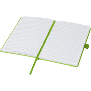 Thalaasa ocean-bound plastic hardcover notebook, Green (Notebooks)
