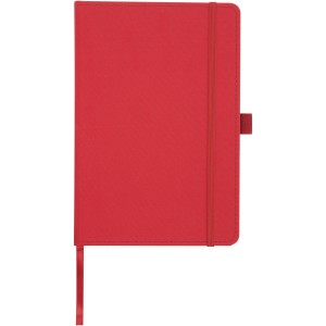 Thalaasa ocean-bound plastic hardcover notebook, Red (Notebooks)