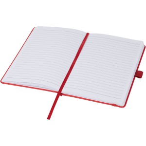Thalaasa ocean-bound plastic hardcover notebook, Red (Notebooks)
