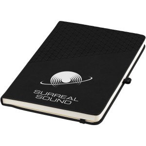 Theta A5 hard cover notebook, solid black (Notebooks)