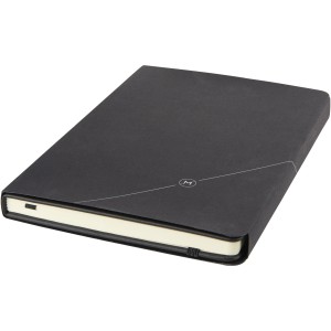 Theta A5 hard cover notebook, solid black (Notebooks)