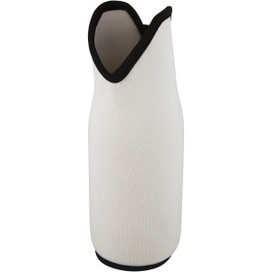 Noun recycled neoprene wine sleeve holder, White (Cooler bags)