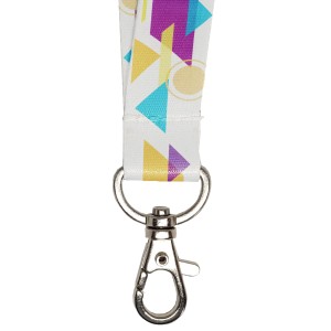 Lanyard with drop carabiner, 15 mm (raw material)