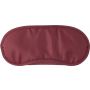 Nylon (190T) eye mask, Burgundy