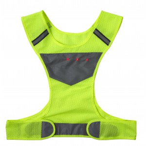 Nylon (600D) safety vest Minna, yellow (Reflective items)