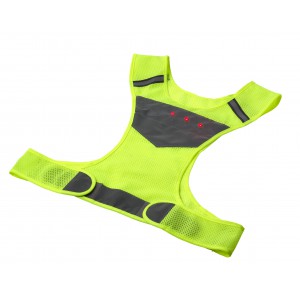 Nylon (600D) safety vest Minna, yellow (Reflective items)