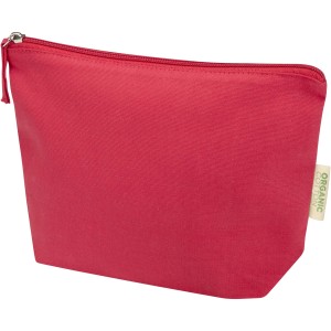 Odisha 180 g/m2 OCS organic toiletry bag 1L, Red