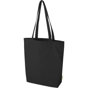 Odisha 180 g/m2 OCS organic wide bottom tote bag 11L, Black