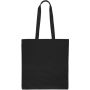 Oeko-Tex cotton (140 gsm) shopping bag Kenneth, black