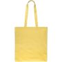 Oeko-Tex cotton (140 gsm) shopping bag Kenneth, yellow