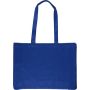 Oeko-Tex cotton (220 gsm) shopping bag Isaac, blue