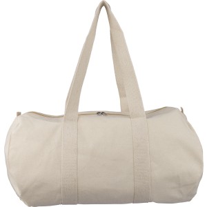 Oeko-Tex(r) cotton (180 gsm) duffle bag Elora, khaki