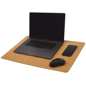 Cerris desk pad, Beige (Office desk equipment)
