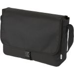 Omaha RPET shoulder bag, Solid black (12062290)