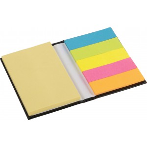 Cardboard sticky note holder Belinda, black