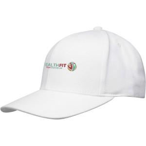 Opal 6 panel Aware recycled cap, White (Hats)