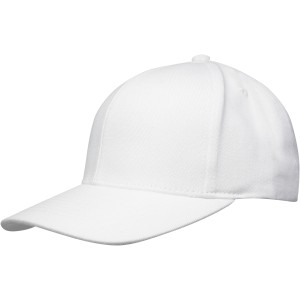 Opal 6 panel Aware recycled cap, White (Hats)