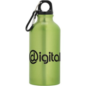 Oregon 400 ml sport bottle with carabiner, Apple Green (Sport bottles)