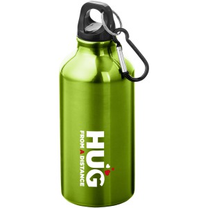 Oregon 400 ml sport bottle with carabiner, Apple Green (Sport bottles)