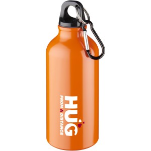 Oregon 400 ml sport bottle with carabiner, Orange (Sport bottles)