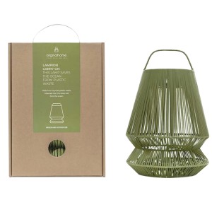 Originalhome Lampion recycled portable lampshade, Green
