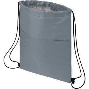 Oriole 12-can drawstring cooler bag 5L, Grey (Cooler bags)