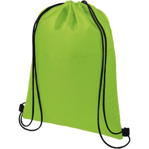 Oriole 12-can drawstring cooler bag 5L, Lime (Cooler bags)