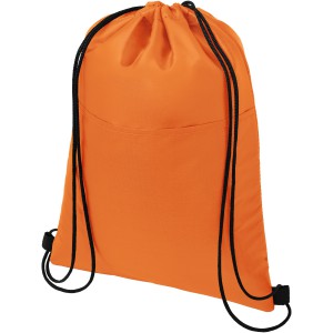 Oriole 12-can drawstring cooler bag, Orange (Cooler bags)