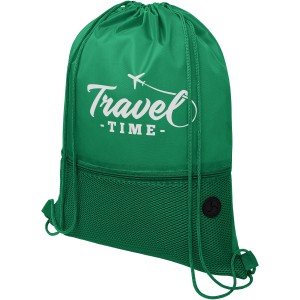 Oriole mesh drawstring backpack, Green (Backpacks)