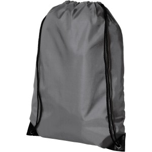 Oriole premium drawstring backpack, Light grey (Backpacks)