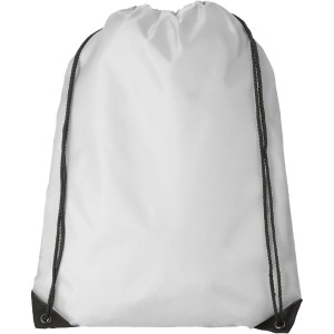 Oriole premium drawstring backpack, White (Backpacks)