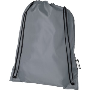 Oriole RPET drawstring backpack 5L, Grey (Backpacks)