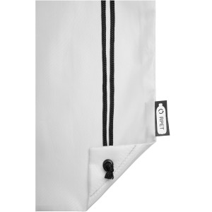 Oriole RPET drawstring backpack, White (Backpacks)