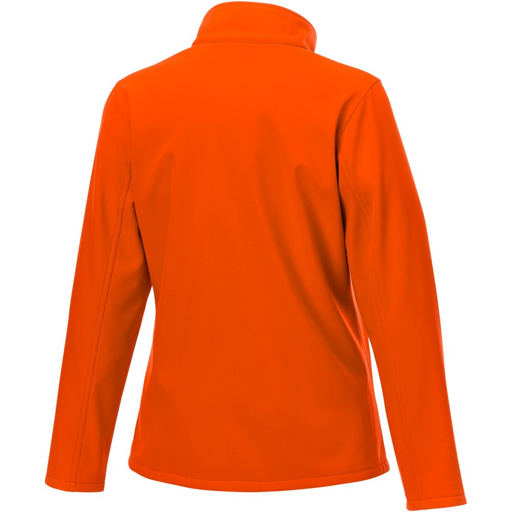 womens red softshell jacket