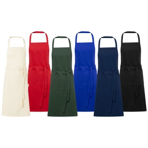 Orissa 200 g/m2 GOTS organic cotton apron, Natural (Apron)