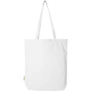 Orissa 270 g/m2 organic tote bag 10L, White (Shopping bags)