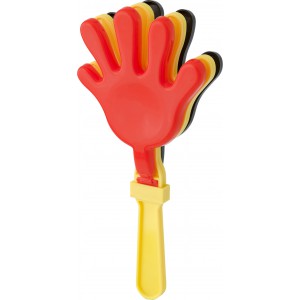 PP hand clapper Boris, black/yellow/red (Sports equipment)