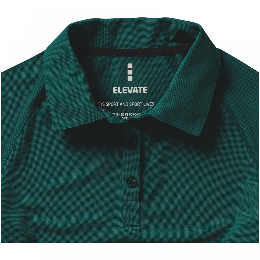 women's forest green polo shirts