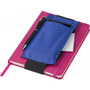 Oxford fabric (900D) notebook pouch Dallas, cobalt blue (Notebooks)