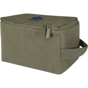Pack 500 g/m2 Aware(tm) recycled toiletry organiser, Green (Cosmetic bags)