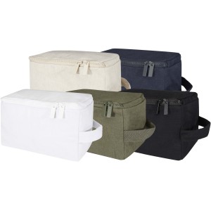 Pack 500 g/m2 Aware(tm) recycled toiletry organiser, Green (Cosmetic bags)