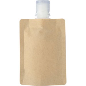 Paper bag sunscreen lotion Kyle, brown (Body care)