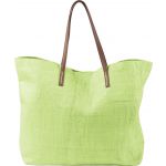 Paper beach bag, lime (7856-19)