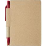 Paper notebook Cooper, red (6419-08)