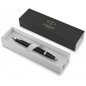 Parker IM ballpen, black (Metallic pen)